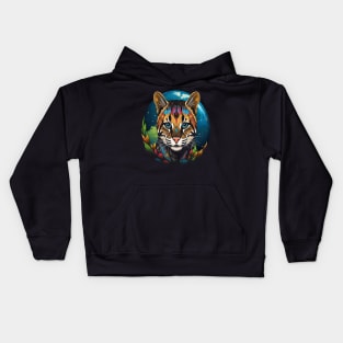 Ocelot Earth Day Kids Hoodie